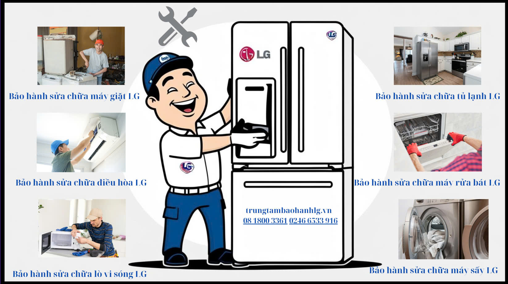 Dich vu cua trung tam bao hanh lG Dich vu cua trung tam bao hanh lG