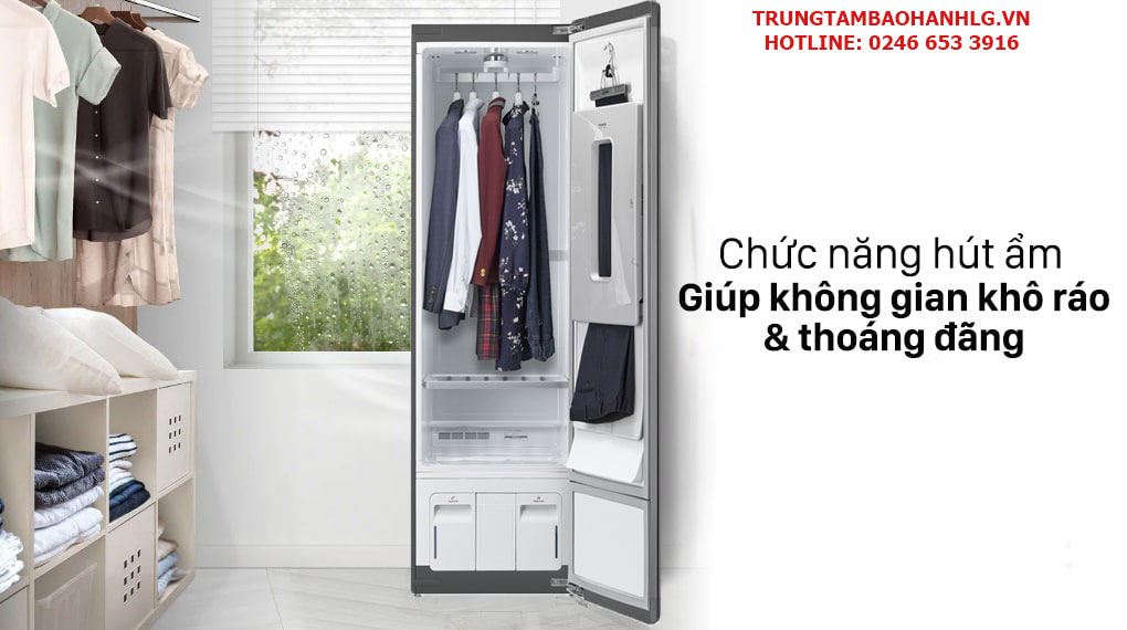 Trung tâm bảo hành sửa chữa tủ chăm sóc quần áo LG styler