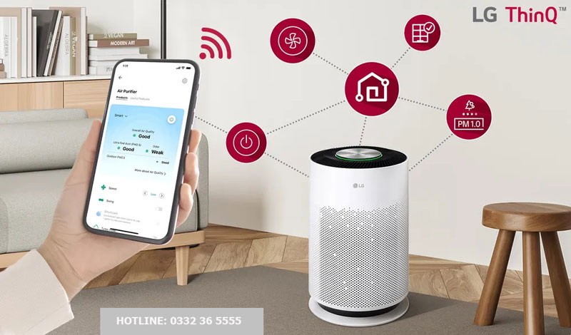 Trung tâm bảo hành sửa chữa máy lọc không khí LG uy tín