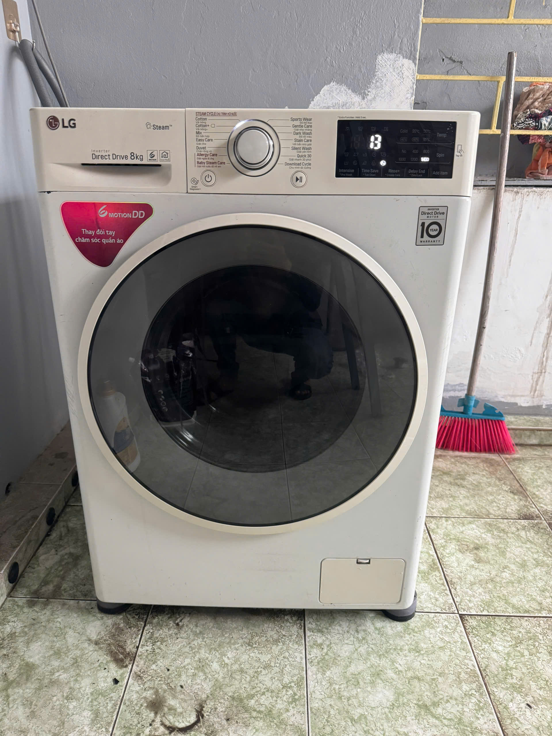 Sửa chữa máy giặt LG báo lỗi tại nhà