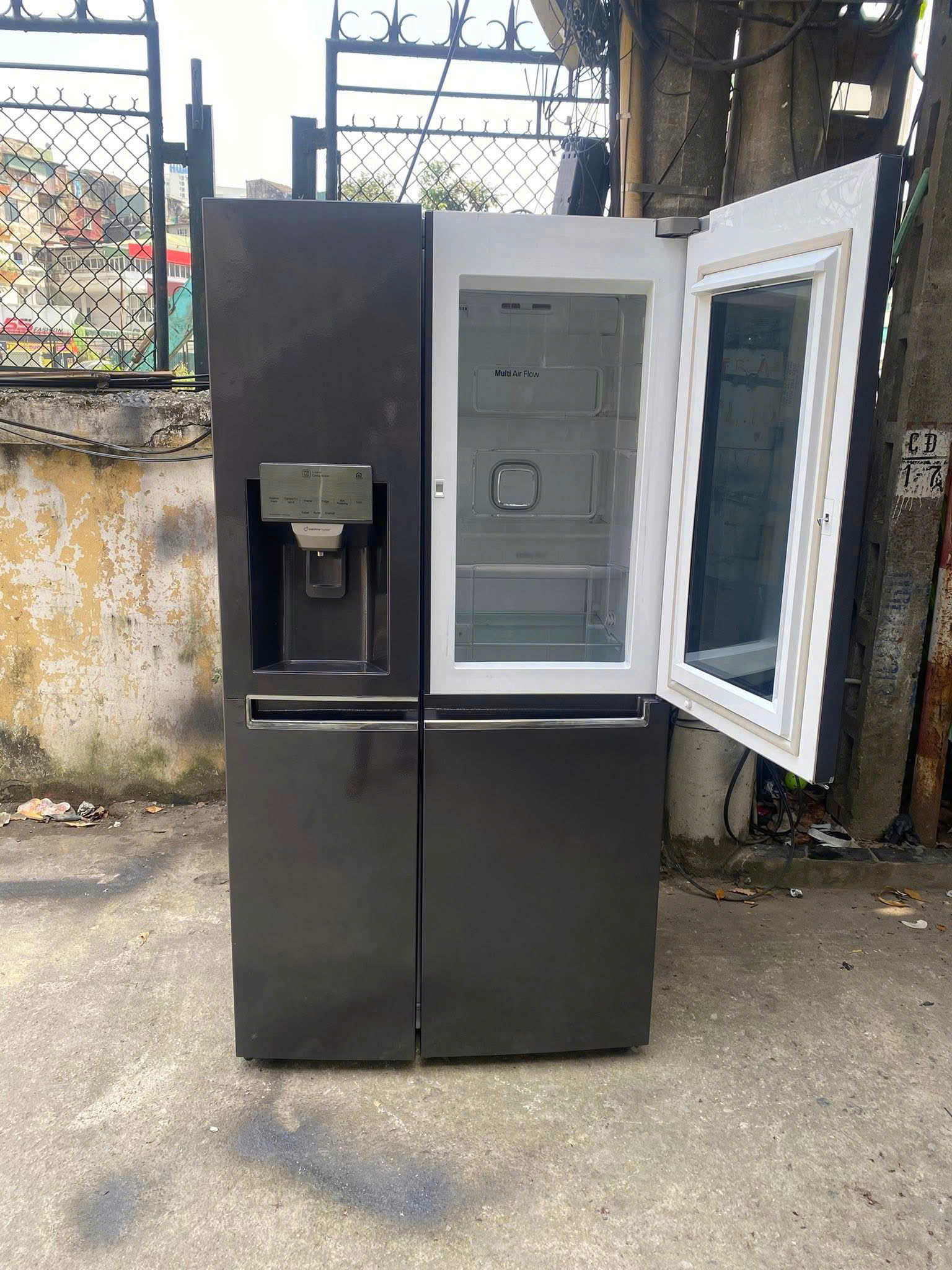 Tủ lạnh LG inveter side bi syde bị đông đá ngăn mát Tủ lạnh LG inveter side bi syde bị đông đá ngăn mát