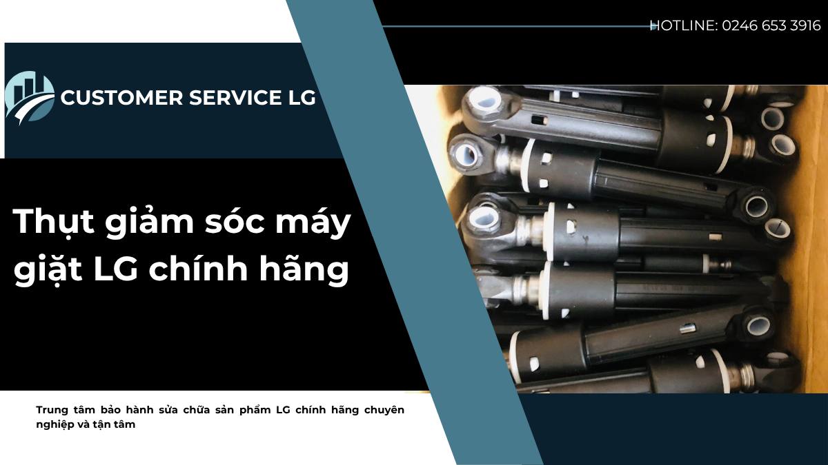 giá thay thụt giảm sóc máy giặt lg
