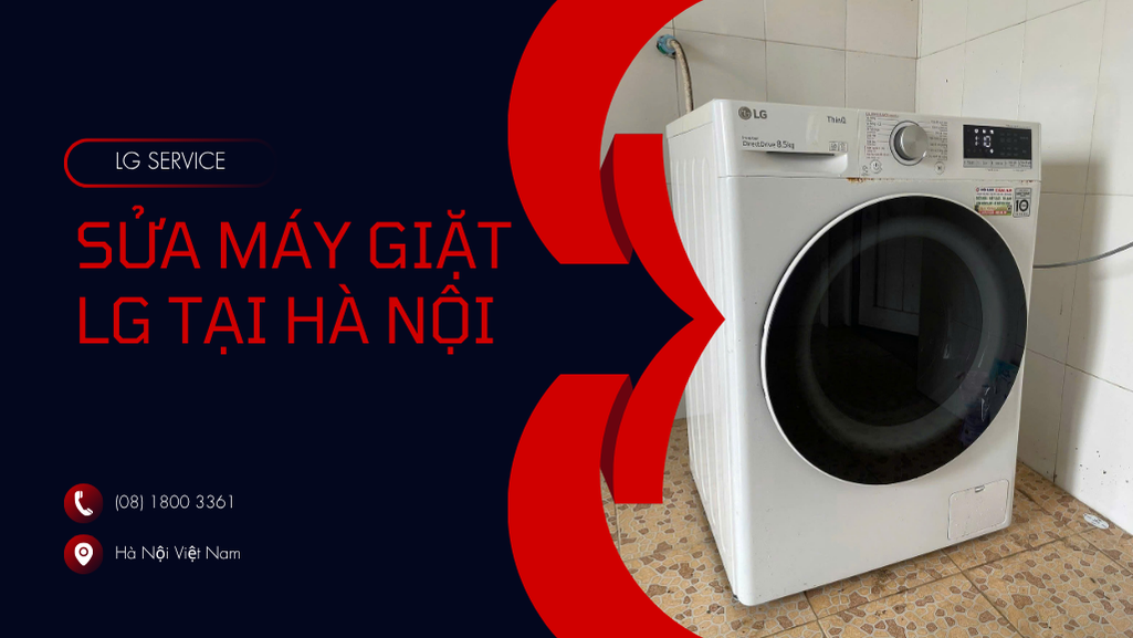 Sửa chữa máy giặt sấy lg tại hà nội