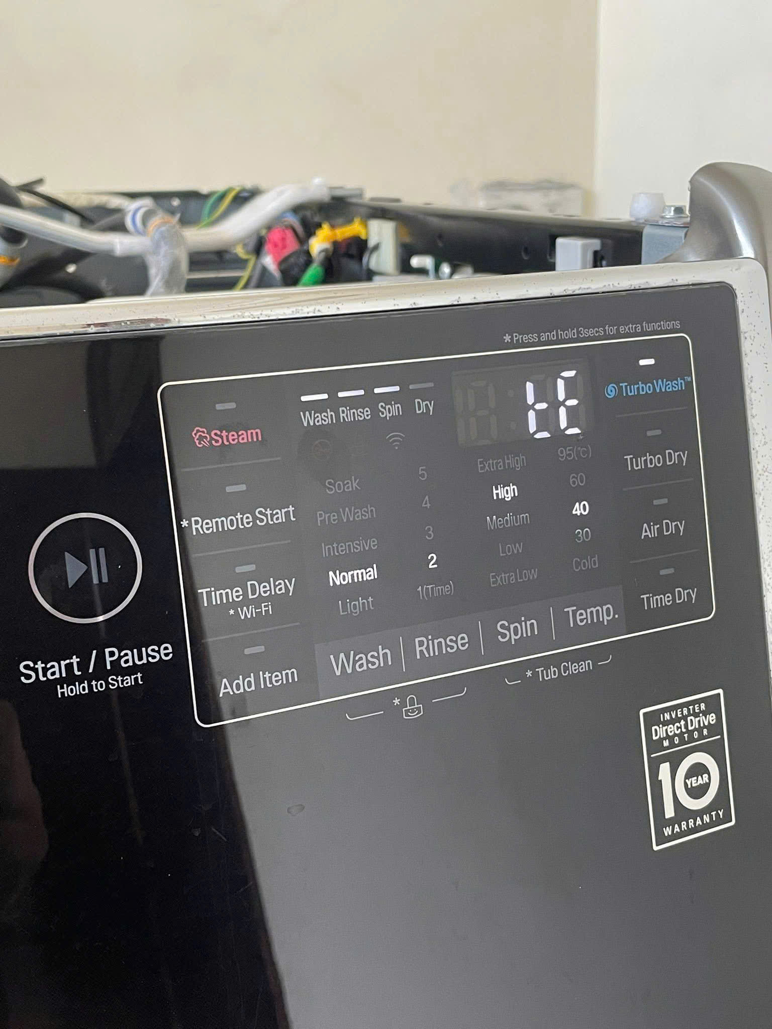Kỹ thuật xử lý máy giặt LG báo lỗi tại nhà khách hàng